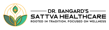 Dr Bangard's Sattva Healthcare logo – Rooted in Tradition, Focused on Wellness